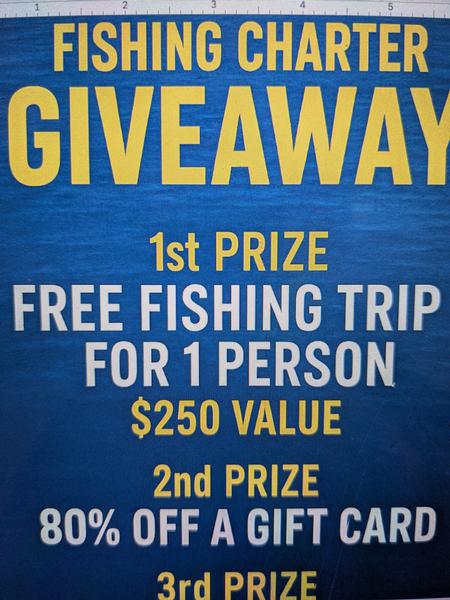 Fishing Charter Give Away